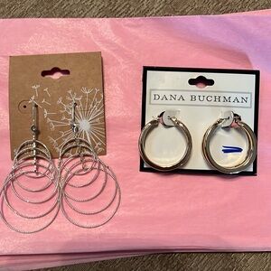 2 Pair of New Earrings NWT